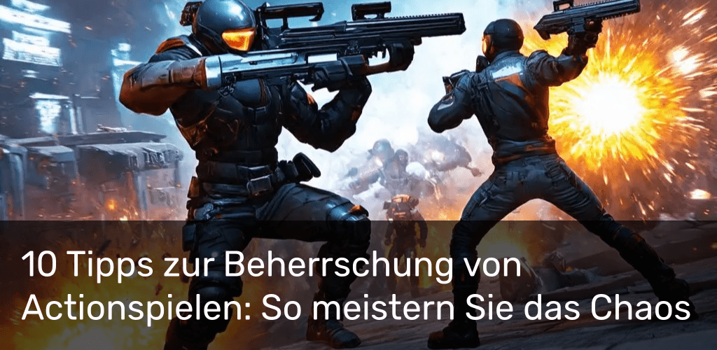 10 Tipps zur Beherrschung von Actionspielen