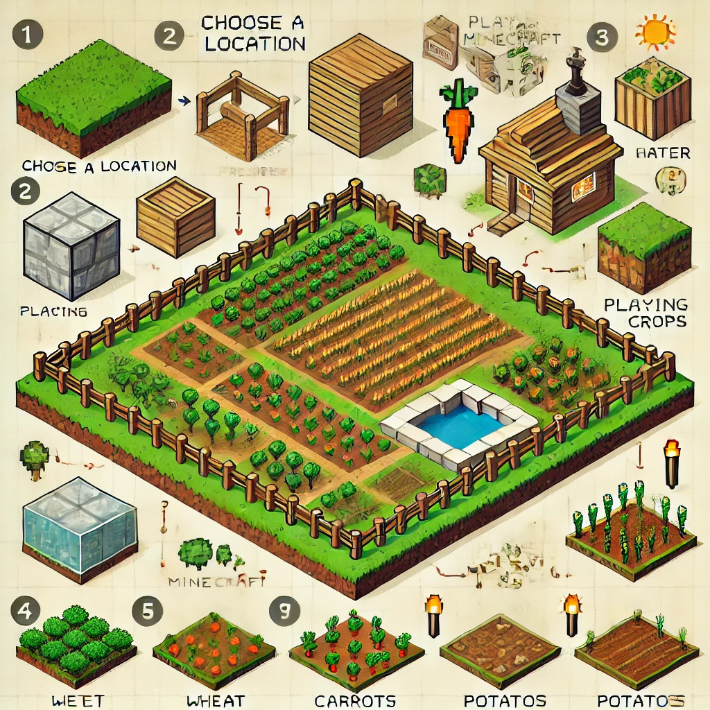 Minecraft Farm bauen